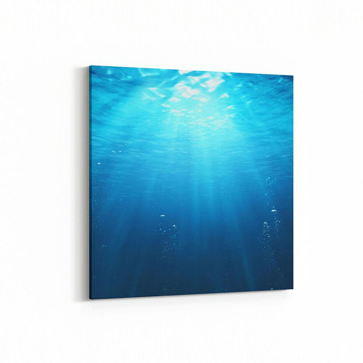 Olla 12992K Deniz / Okyanus Görseli Kare Kanvas Tablo (Ölçü: 30X30)