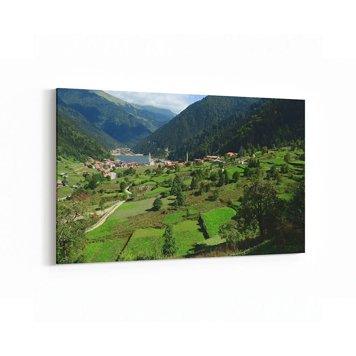 Olla 18890Y Yapı Görseli Yatay Kanvas Tablo (Ölçü: 45X30)