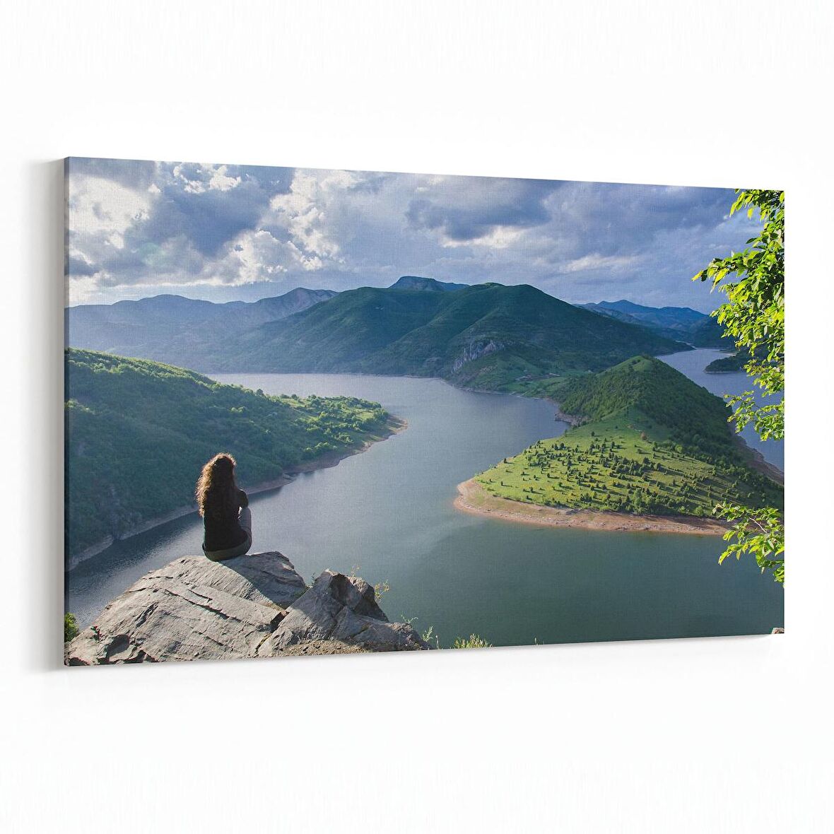 Olla 14030Y Doğa / Manzara Görseli Yatay Kanvas Tablo (Ölçü: 90X60)