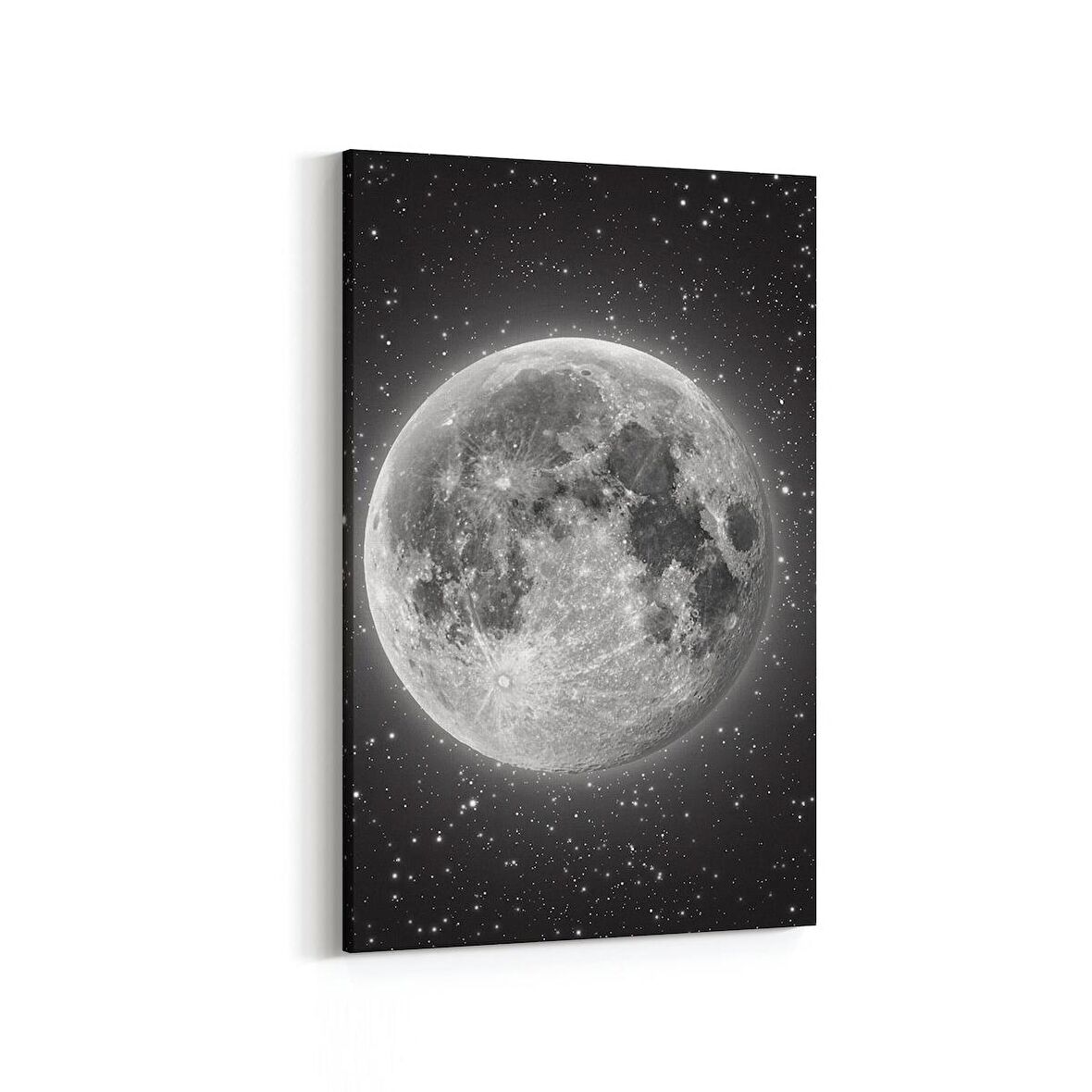 Olla 14705D Gece Gökyüzü Görseli Dikey Kanvas Tablo (Ölçü: 70X105)