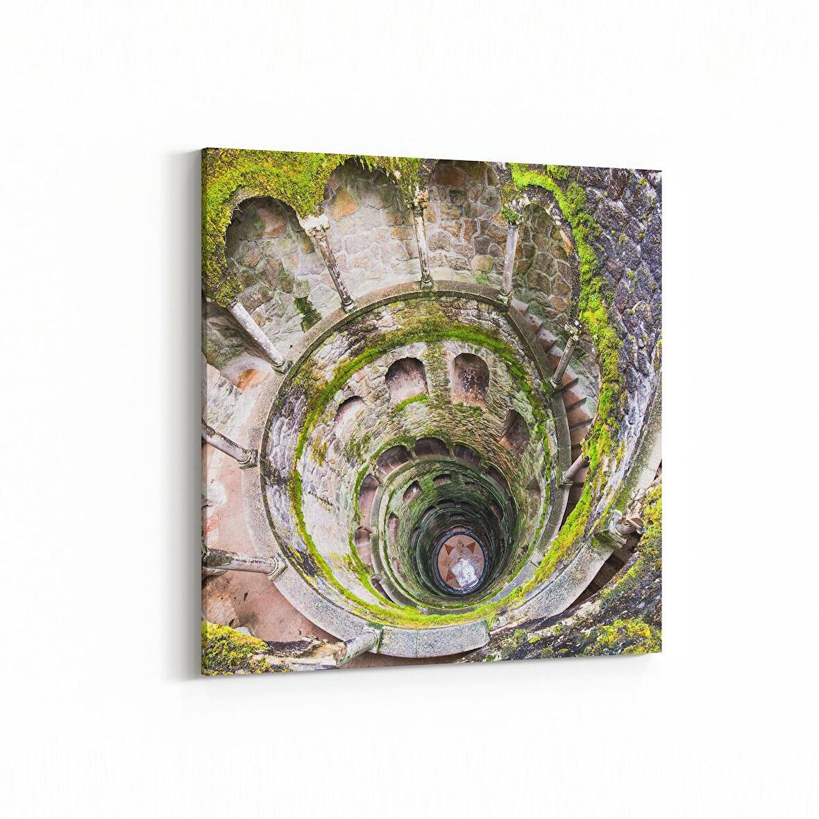 Olla 18553K Yapı Görseli Kare Kanvas Tablo (Ölçü: 25X25)