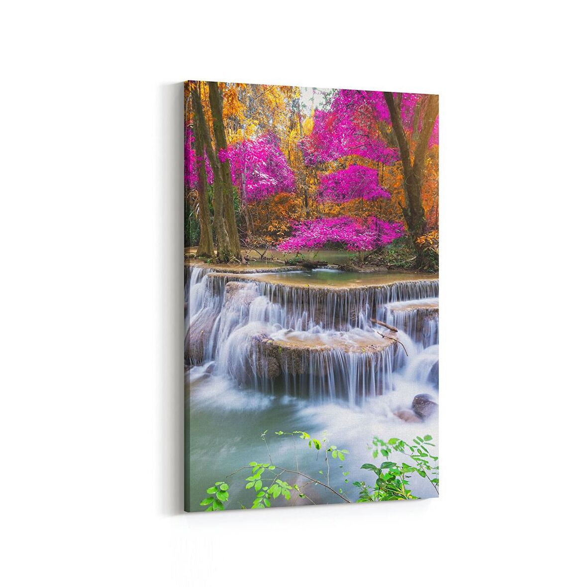 Olla 13308D Doğa / Manzara Görseli Dikey Kanvas Tablo (Ölçü: 60X90)