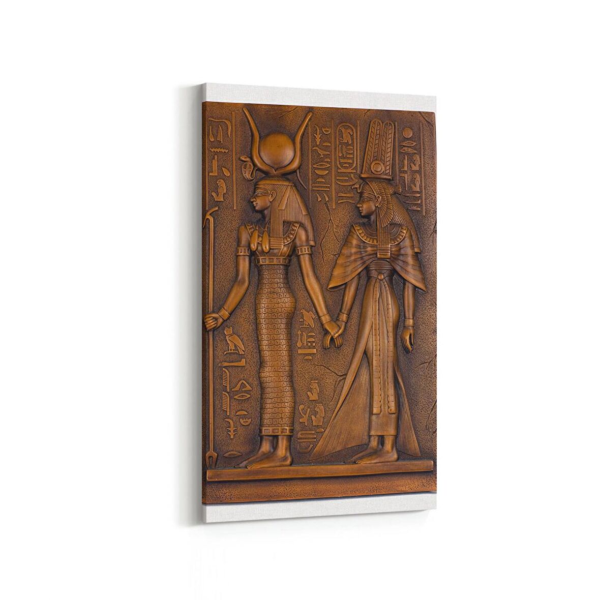 Olla 16267DD Heykel / Sanat Görseli Dikey Dar Kanvas Tablo (Ölçü: 40X80)