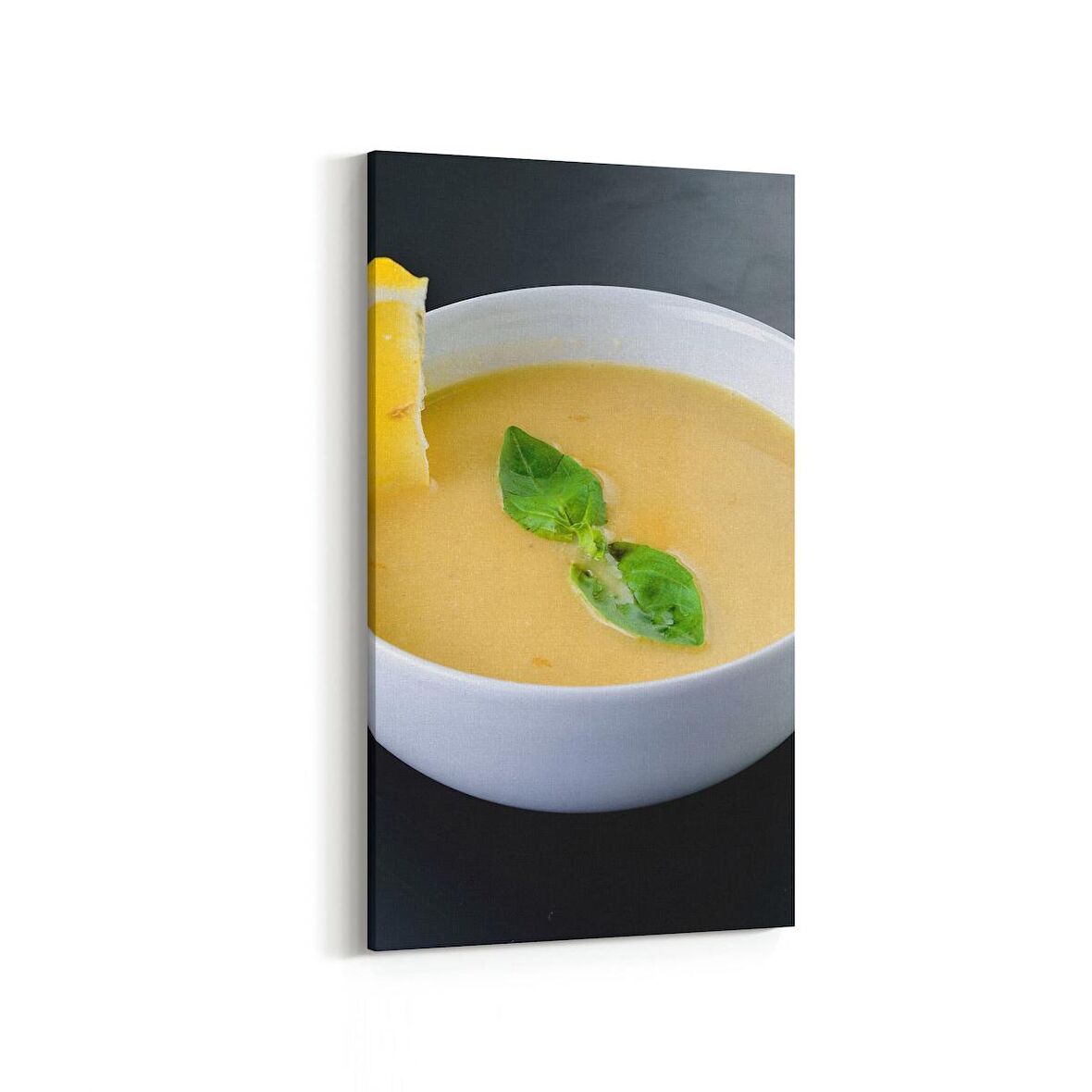 Olla 15095DD Gıda Görseli Dikey Dar Kanvas Tablo (Ölçü: 40X80)