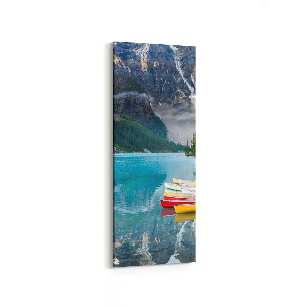 Olla 14210DI Doğa / Manzara Görseli Dikey İnce Kanvas Tablo (Ölçü: 40X120)