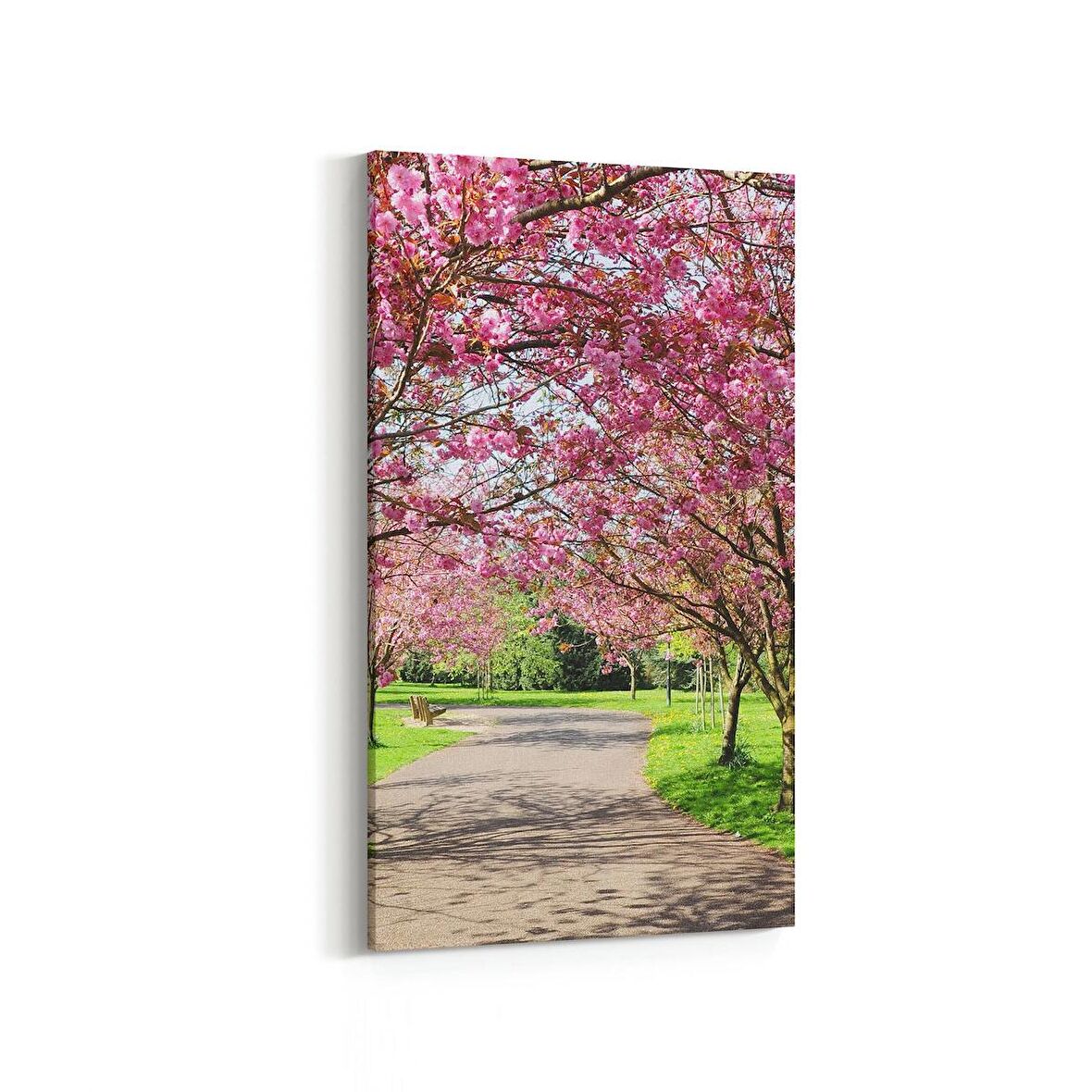 Olla 13550DD Doğa / Manzara Görseli Dikey Dar Kanvas Tablo (Ölçü: 60X120)