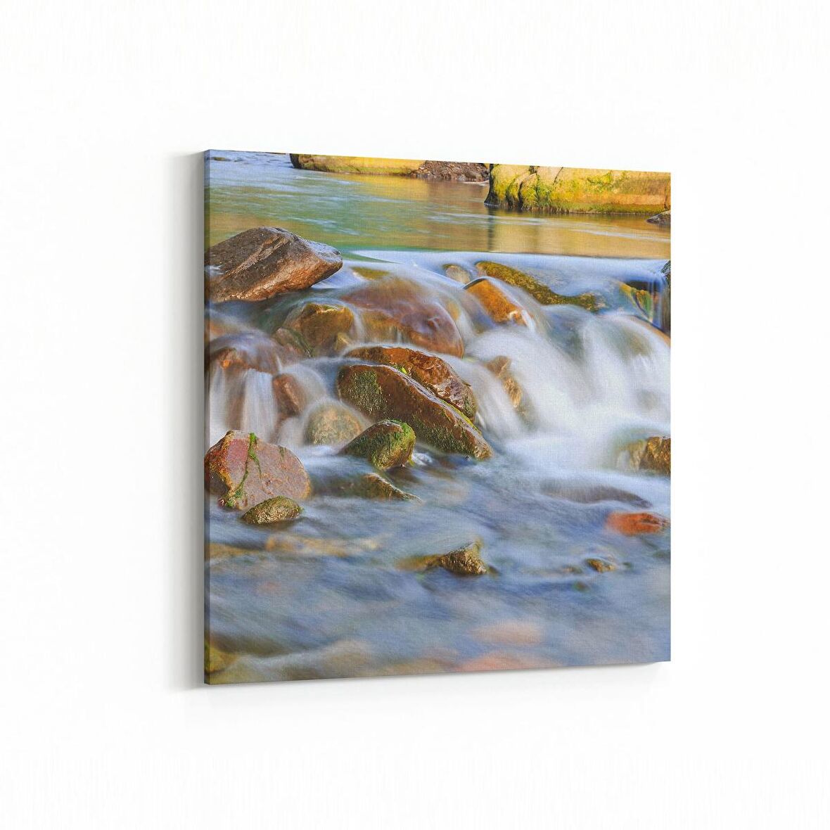 Olla 13856K Doğa / Manzara Görseli Kare Kanvas Tablo (Ölçü: 60X60)