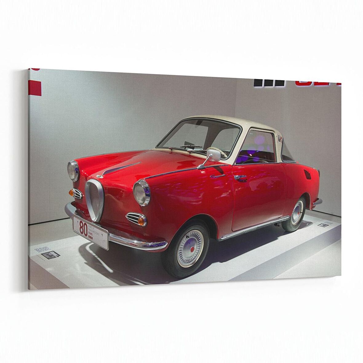 Olla 12301Y Araç Görseli Yatay Kanvas Tablo (Ölçü: 45X30)