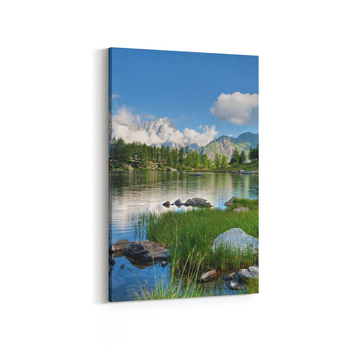 Olla 14430D Doğa / Manzara Görseli Dikey Kanvas Tablo (Ölçü: 70X105)