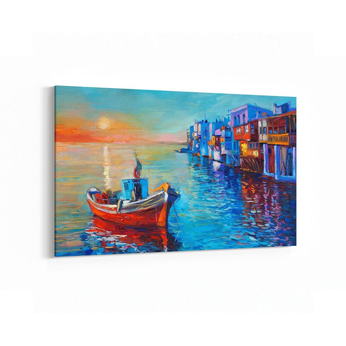 Olla 17746Y Yağlı Boya Görseli Yatay Kanvas Tablo (Ölçü: 120X80)