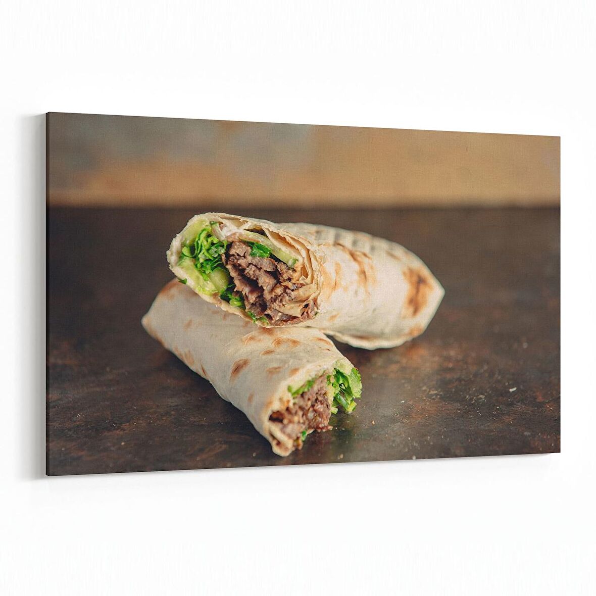 Olla 15073Y Gıda Görseli Yatay Kanvas Tablo (Ölçü: 70X50)