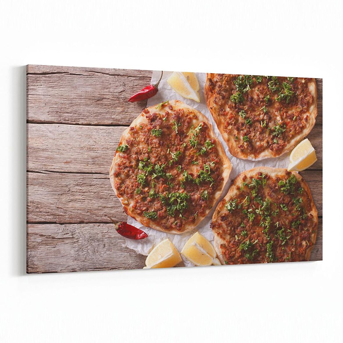 Olla 15163Y Gıda Görseli Yatay Kanvas Tablo (Ölçü: 90X60)