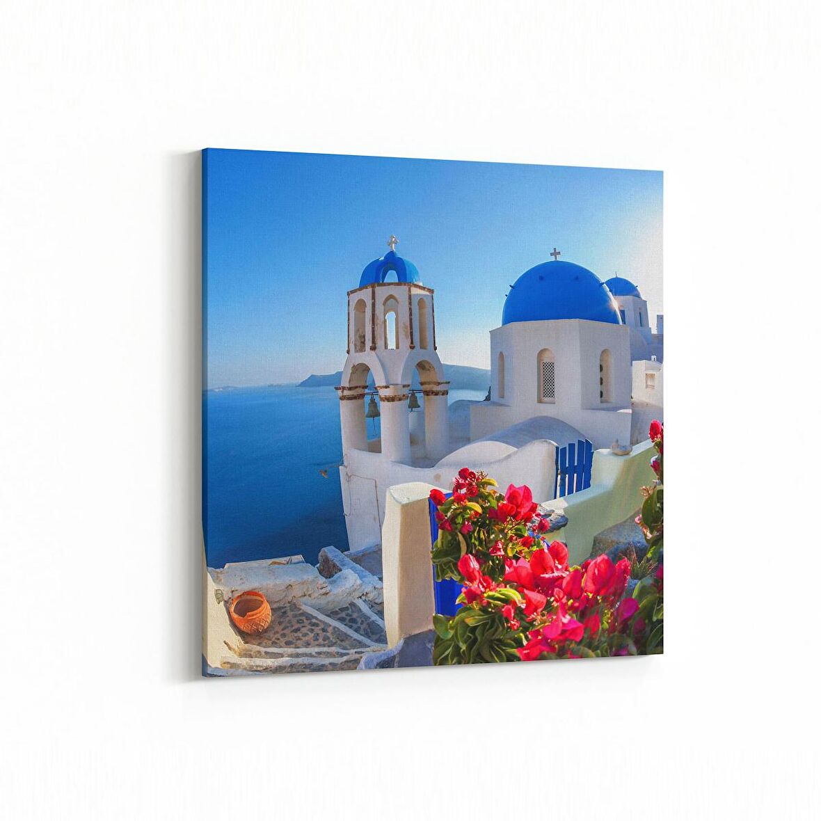 Olla 18459K4 Yapı Görseli Kare 4'lü Kanvas Tablo (Ölçü: 145X145)