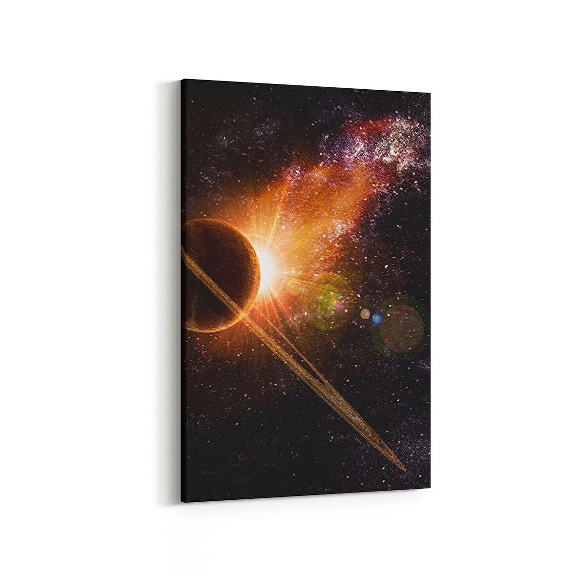 Olla 17695D Uzay Görseli Dikey Kanvas Tablo (Ölçü: 60X90)