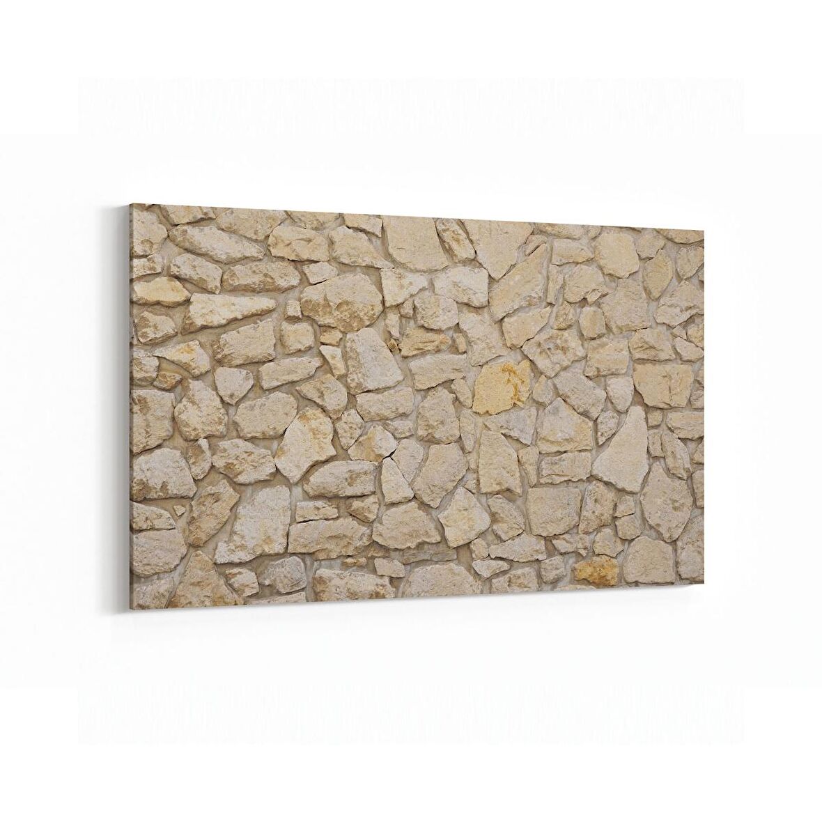 Olla 17446Y Taş / Tuğla Görseli Yatay Kanvas Tablo (Ölçü: 90X60)