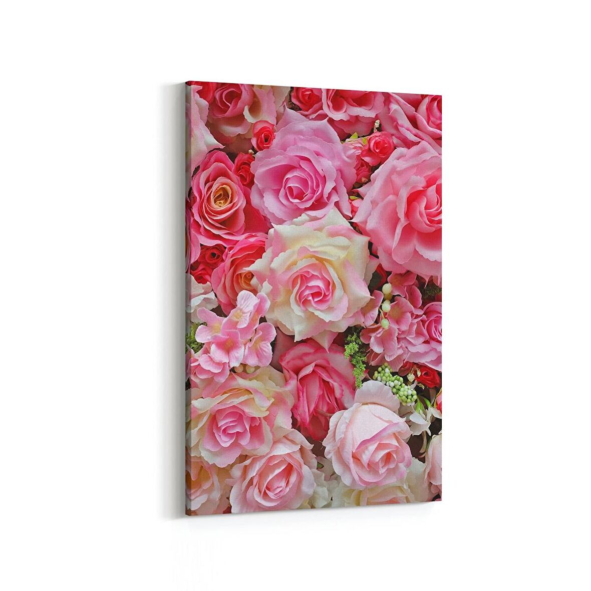 Olla 11591D Çiçek Görseli Dikey Kanvas Tablo (Ölçü: 100X150)