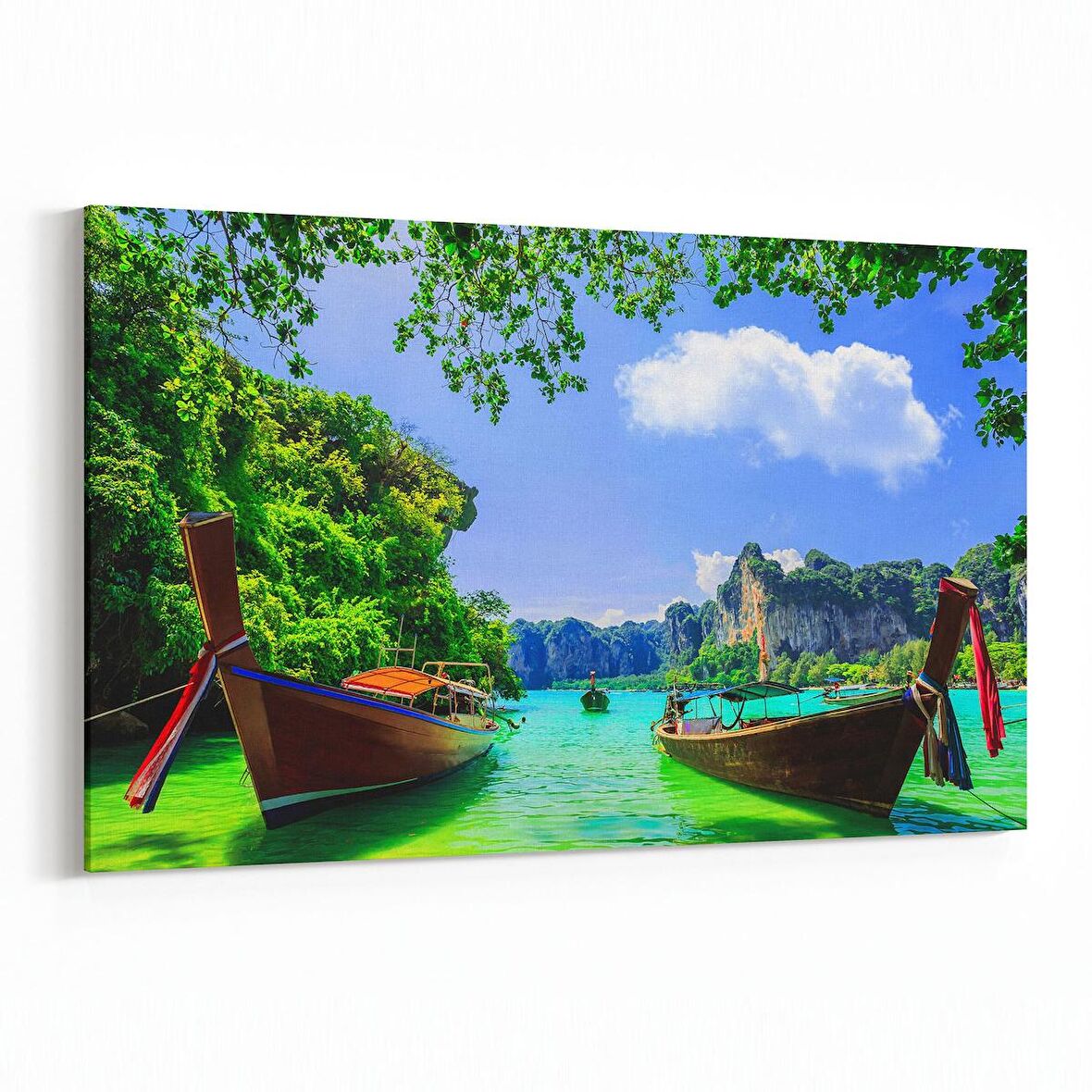 Olla 13800Y Doğa / Manzara Görseli Yatay Kanvas Tablo (Ölçü: 120X80)