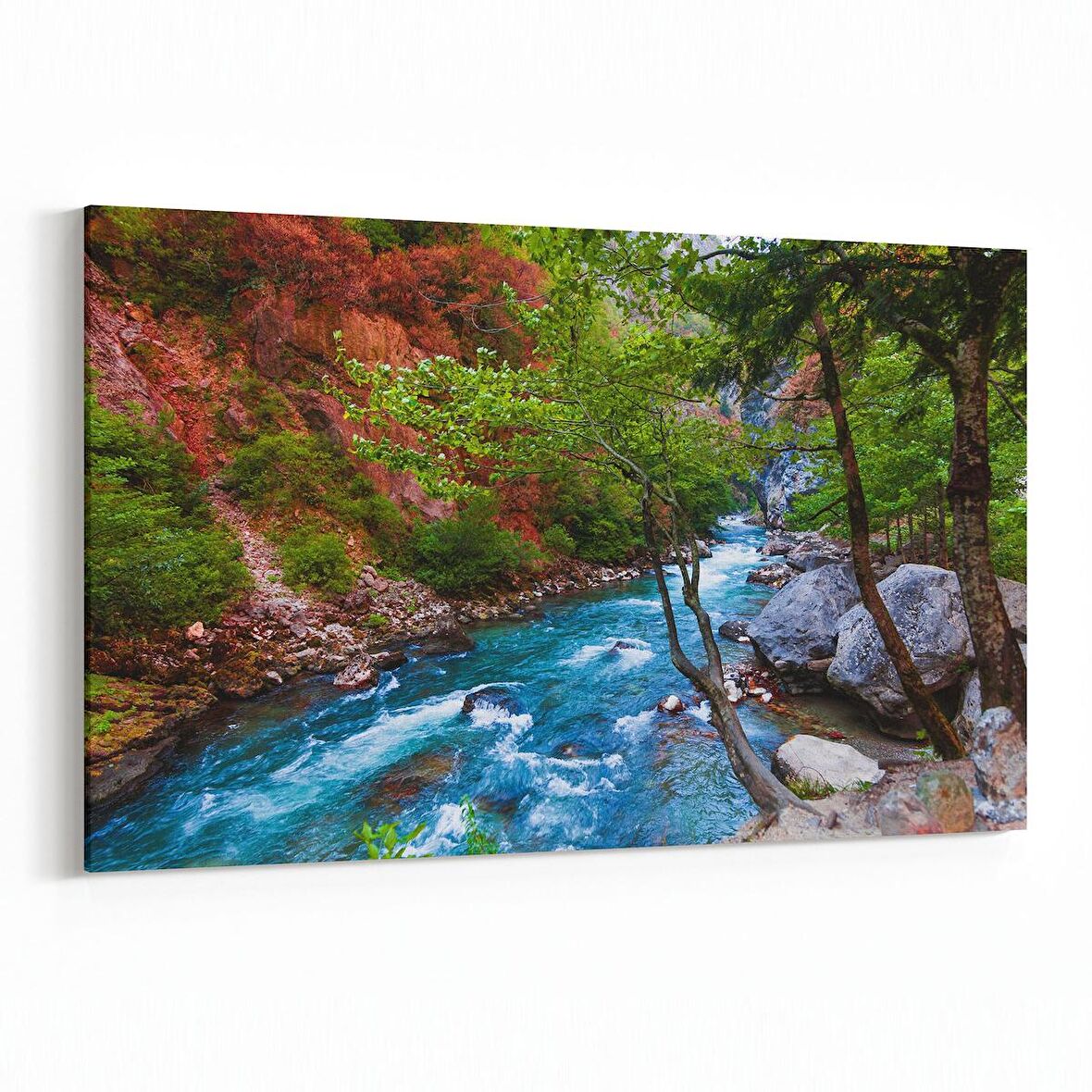 Olla 14087Y Doğa / Manzara Görseli Yatay Kanvas Tablo (Ölçü: 150X100)