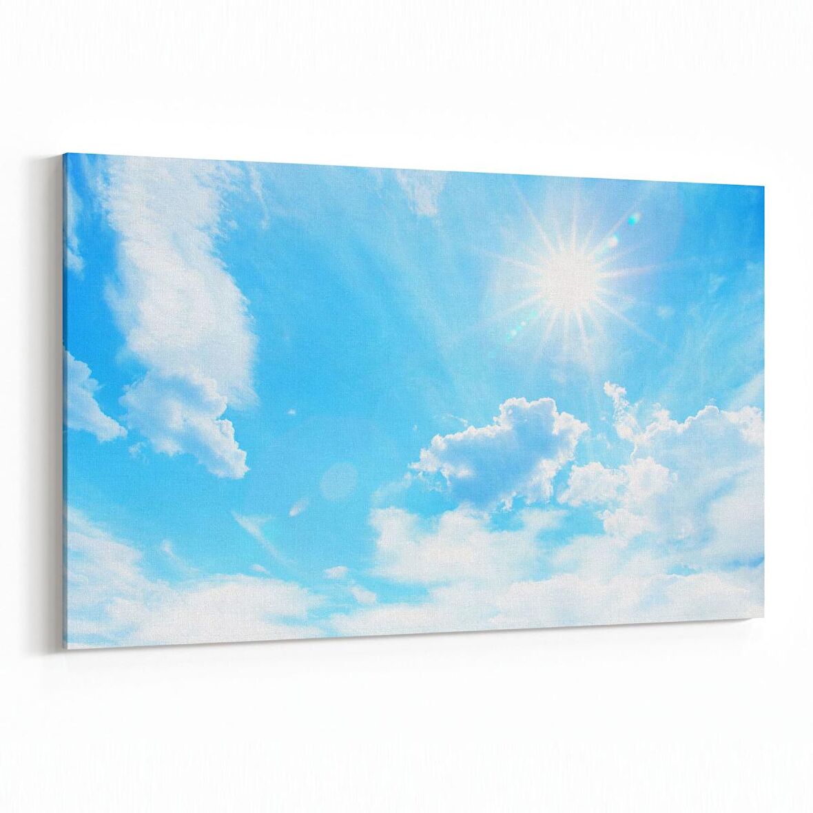 Olla 15581Y Gökyüzü Bulut Görseli  Yatay Kanvas Tablo (Ölçü: 30X20)