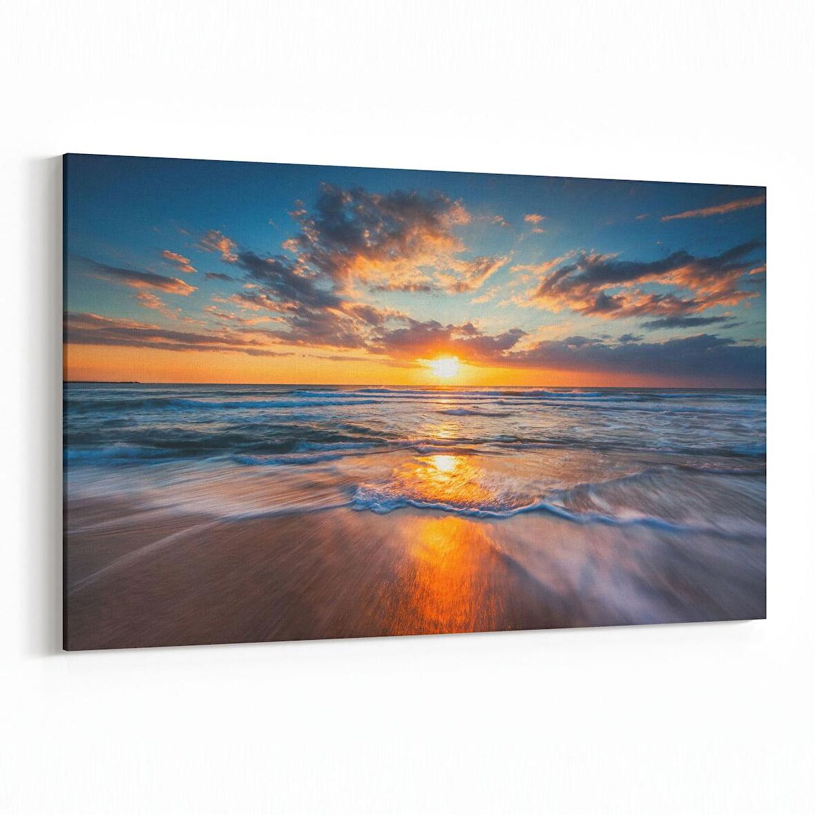 Olla 15901Y Günbatımı Görseli Yatay Kanvas Tablo (Ölçü: 30X20)