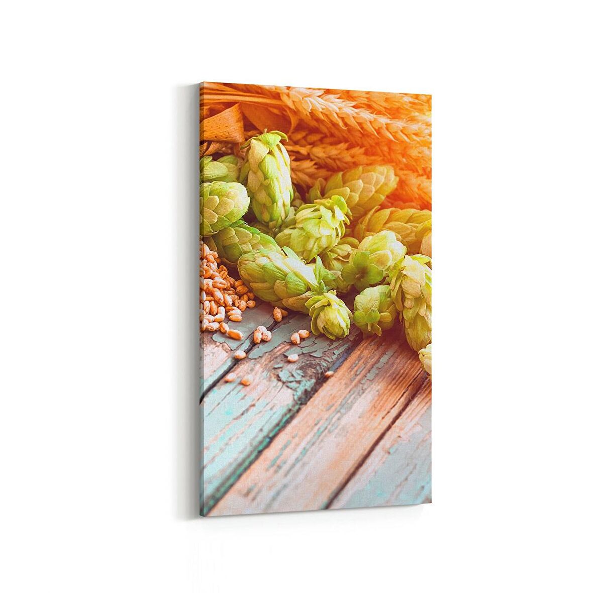 Olla 15311DD Gıda Görseli Dikey Dar Kanvas Tablo (Ölçü: 40X80)