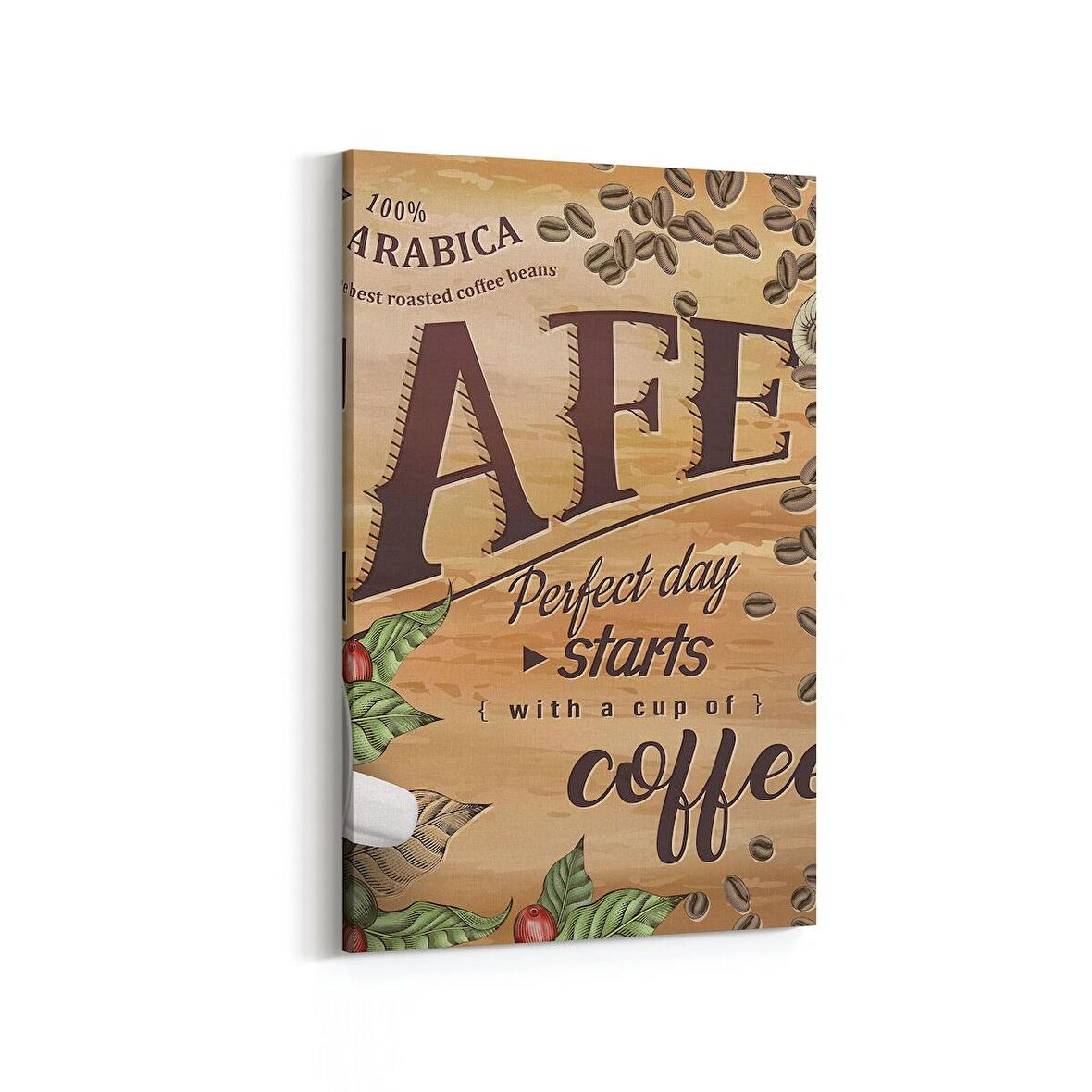 Olla 14979D Gıda Görseli Dikey Kanvas Tablo (Ölçü: 60X90)