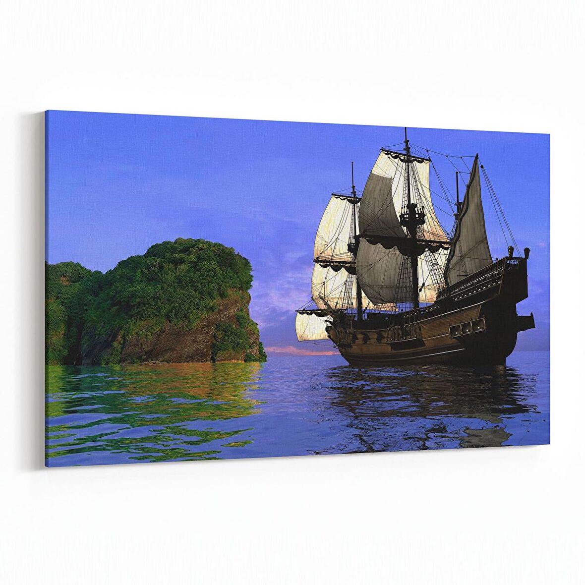 Olla 12305Y Araç Görseli Yatay Kanvas Tablo (Ölçü: 30X20)