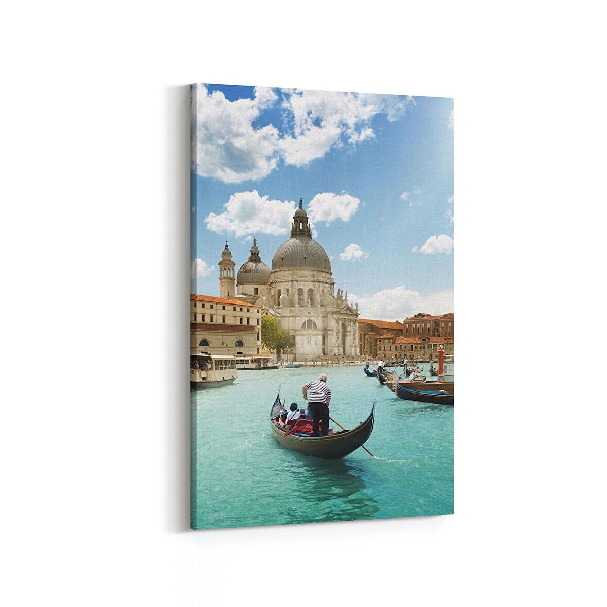 Olla 17996D Yapı Görseli Dikey Kanvas Tablo (Ölçü: 100X150)