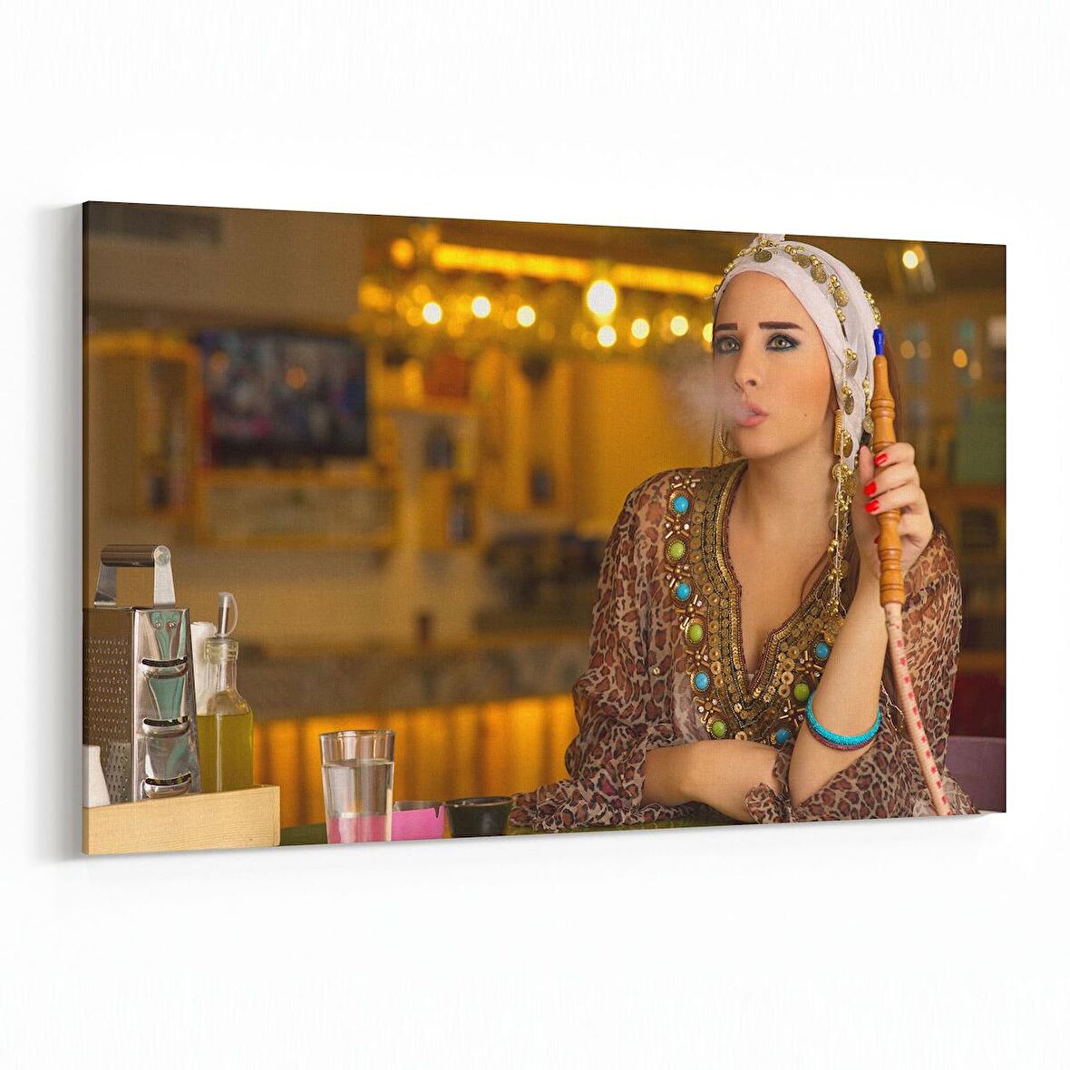 Olla 15087Y Gıda Görseli Yatay Kanvas Tablo (Ölçü: 70X50)