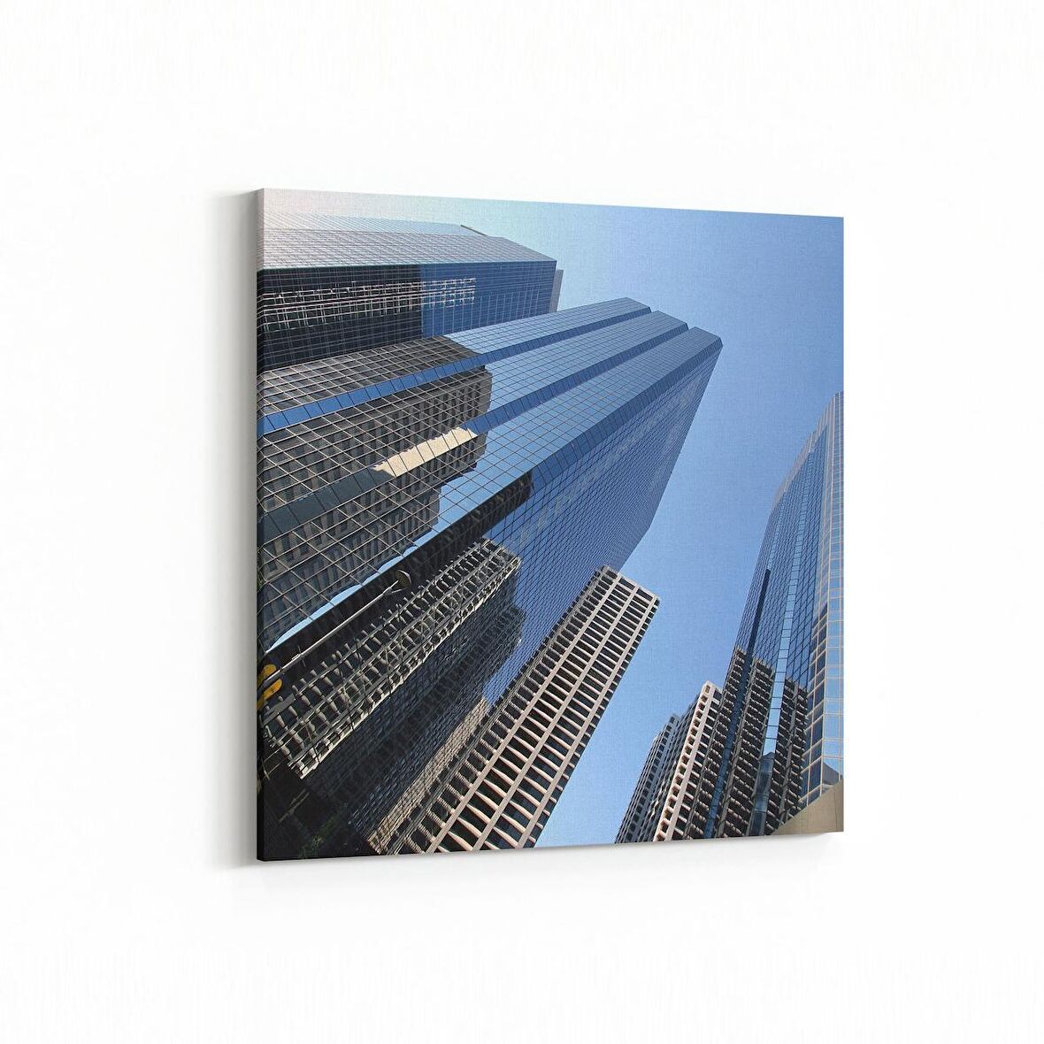 Olla 18409K Yapı Görseli Kare Kanvas Tablo (Ölçü: 25X25)