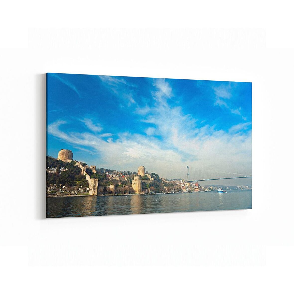 Olla 18859Y Yapı Görseli Yatay Kanvas Tablo (Ölçü: 90X60)