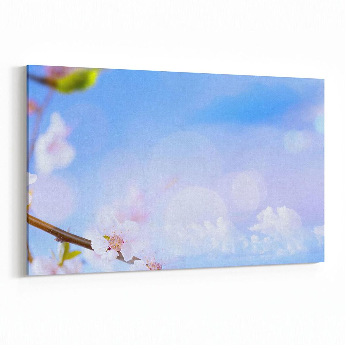 Olla 10829Y Ağaç Görseli Yatay Kanvas Tablo (Ölçü: 90X60)