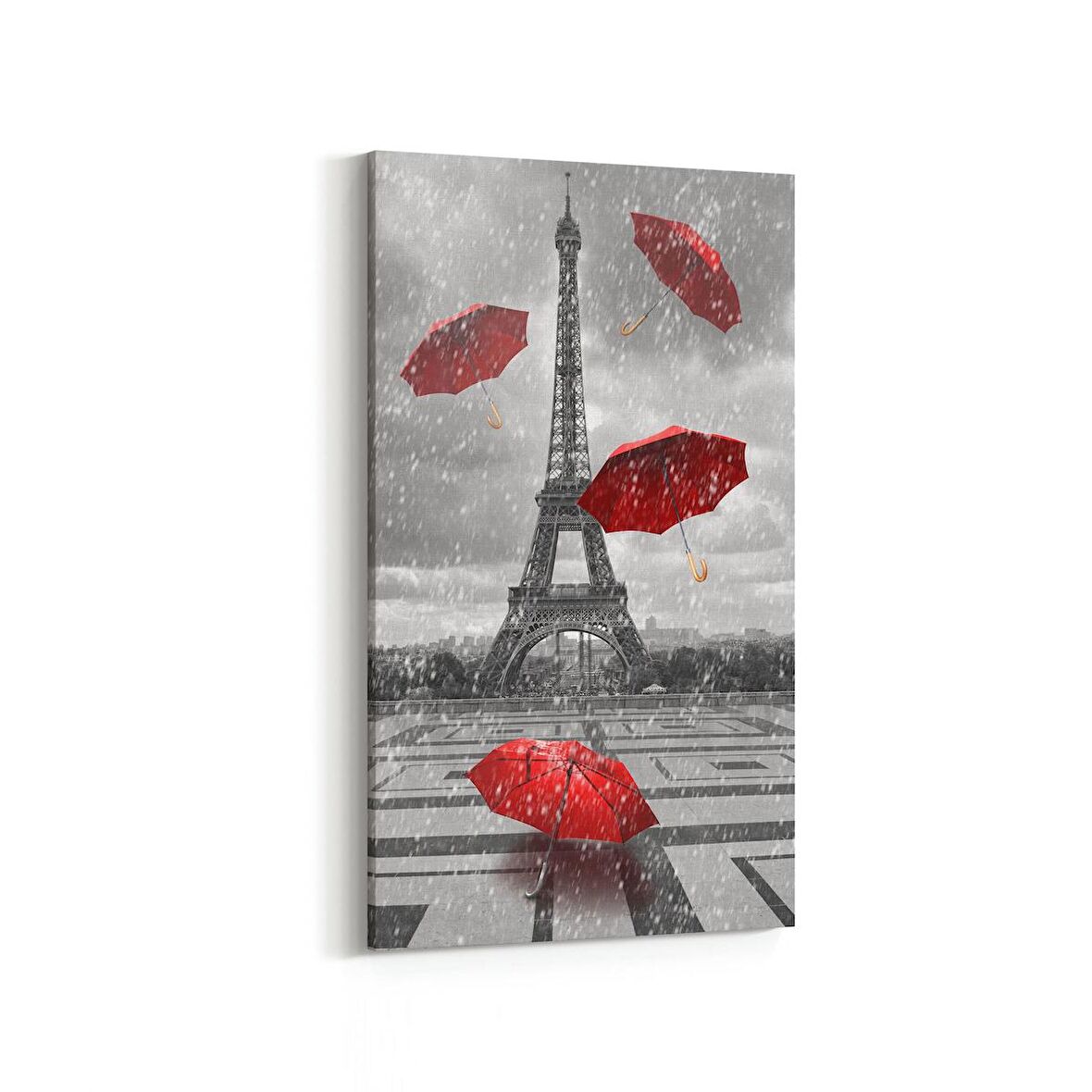 Olla 18319DD Yapı Görseli Dikey Dar Kanvas Tablo (Ölçü: 30X60)