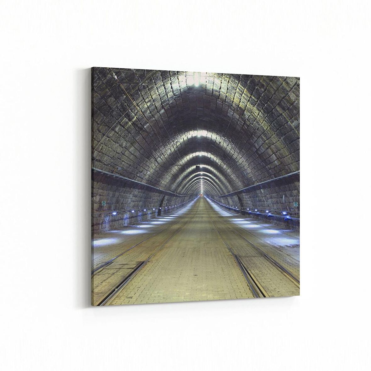 Olla 18875K Yapı Görseli Kare Kanvas Tablo (Ölçü: 30X30)