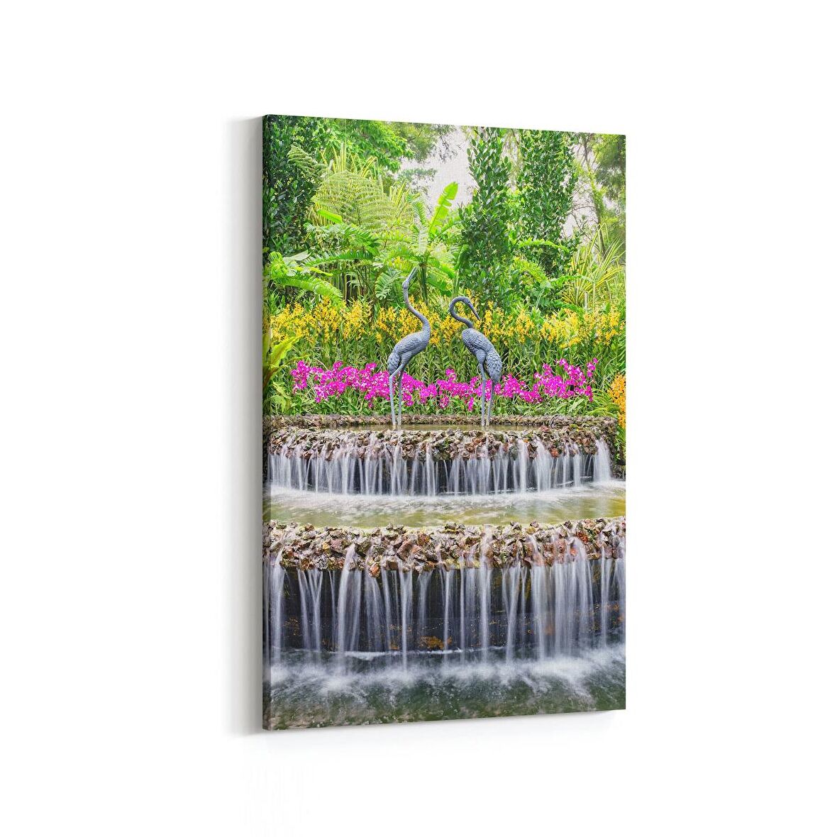 Olla 13900D Doğa / Manzara Görseli Dikey Kanvas Tablo (Ölçü: 60X90)