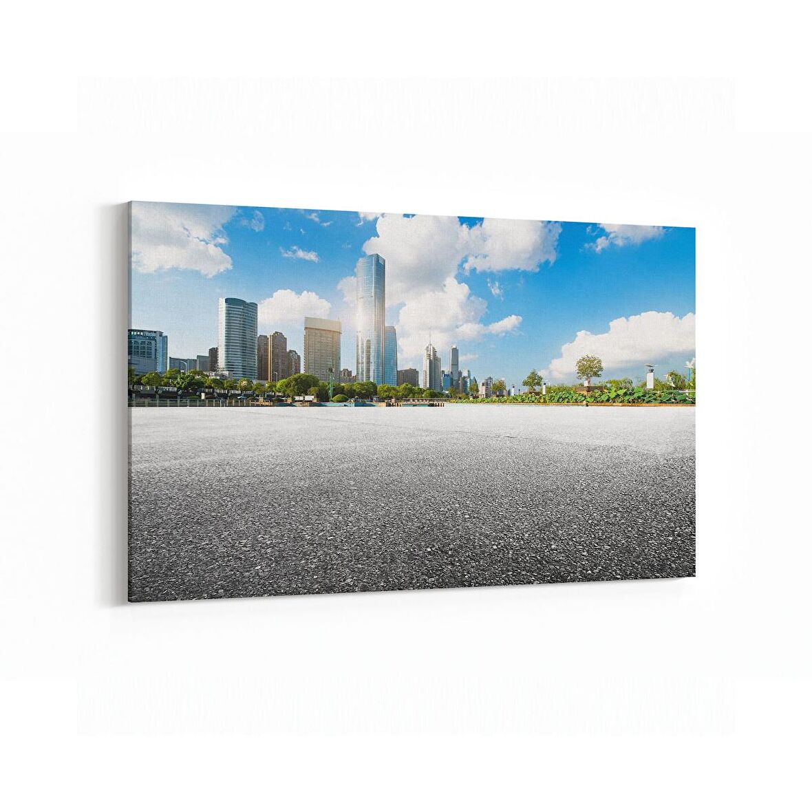 Olla 18864Y Yapı Görseli Yatay Kanvas Tablo (Ölçü: 150X100)