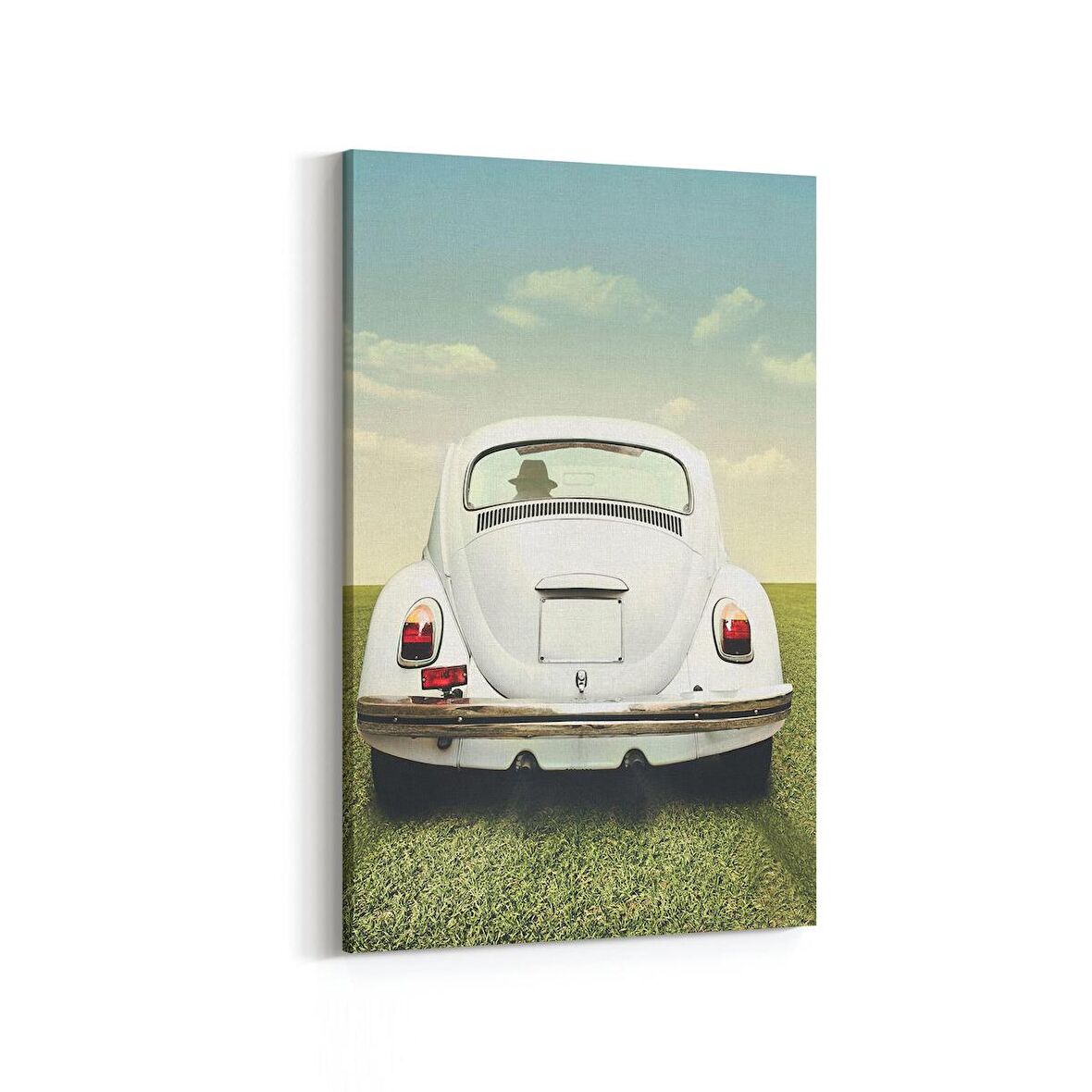 Olla 12285D Araç Görseli Dikey Kanvas Tablo (Ölçü: 60X90)