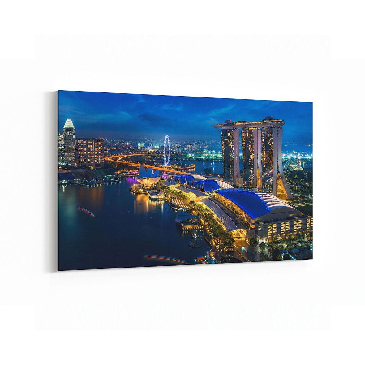 Olla 18753Y Yapı Görseli Yatay Kanvas Tablo (Ölçü: 45X30)