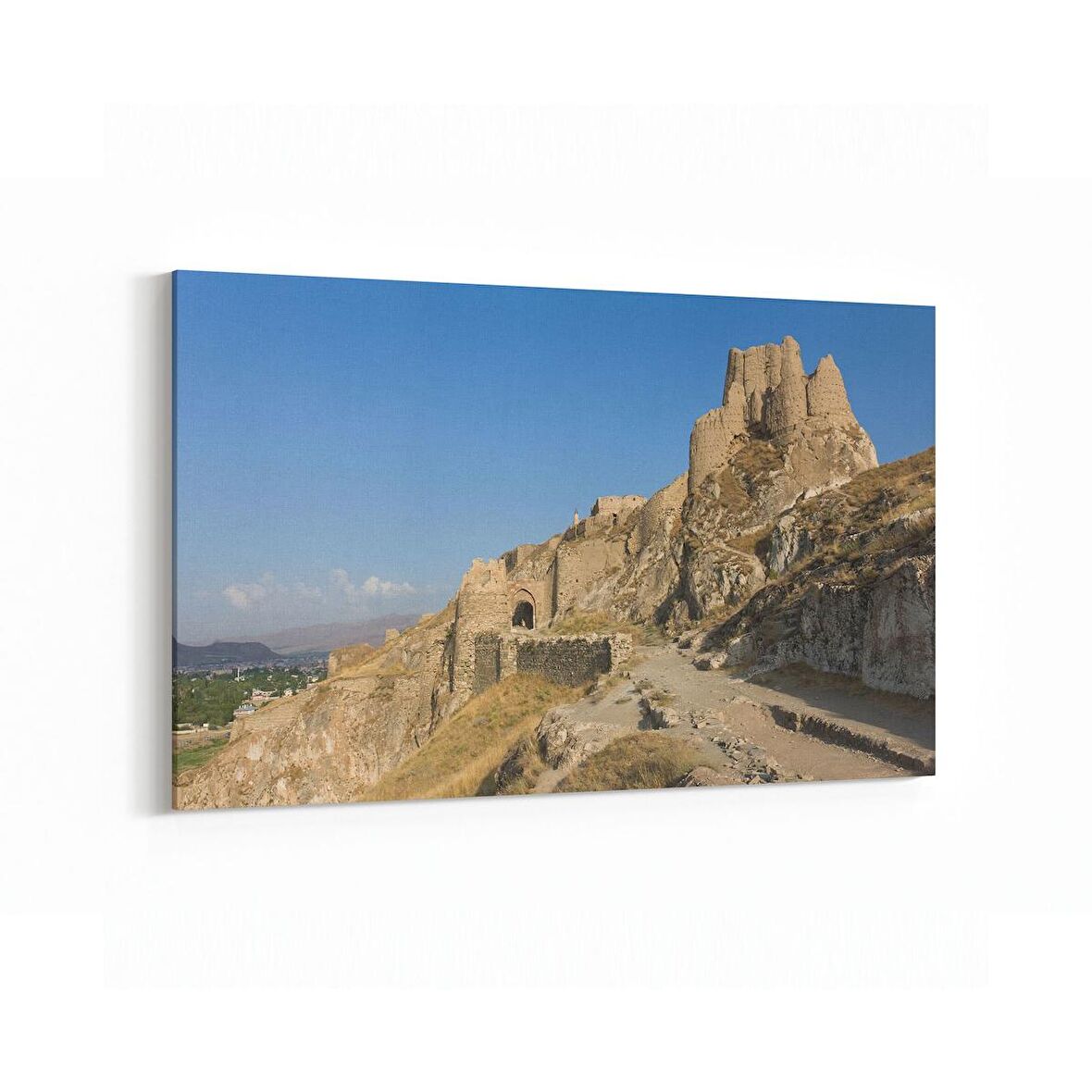 Olla 17869Y Yapı Görseli Yatay Kanvas Tablo (Ölçü: 70X50)