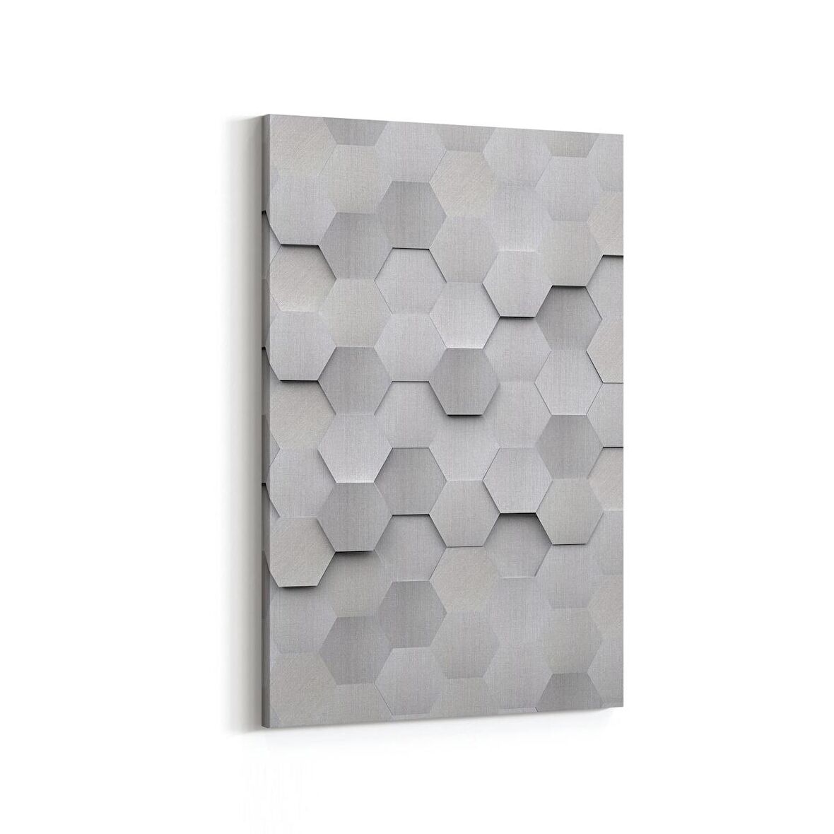 Olla 14940D Geometrik Desen Görseli Dikey Kanvas Tablo (Ölçü: 60X90)