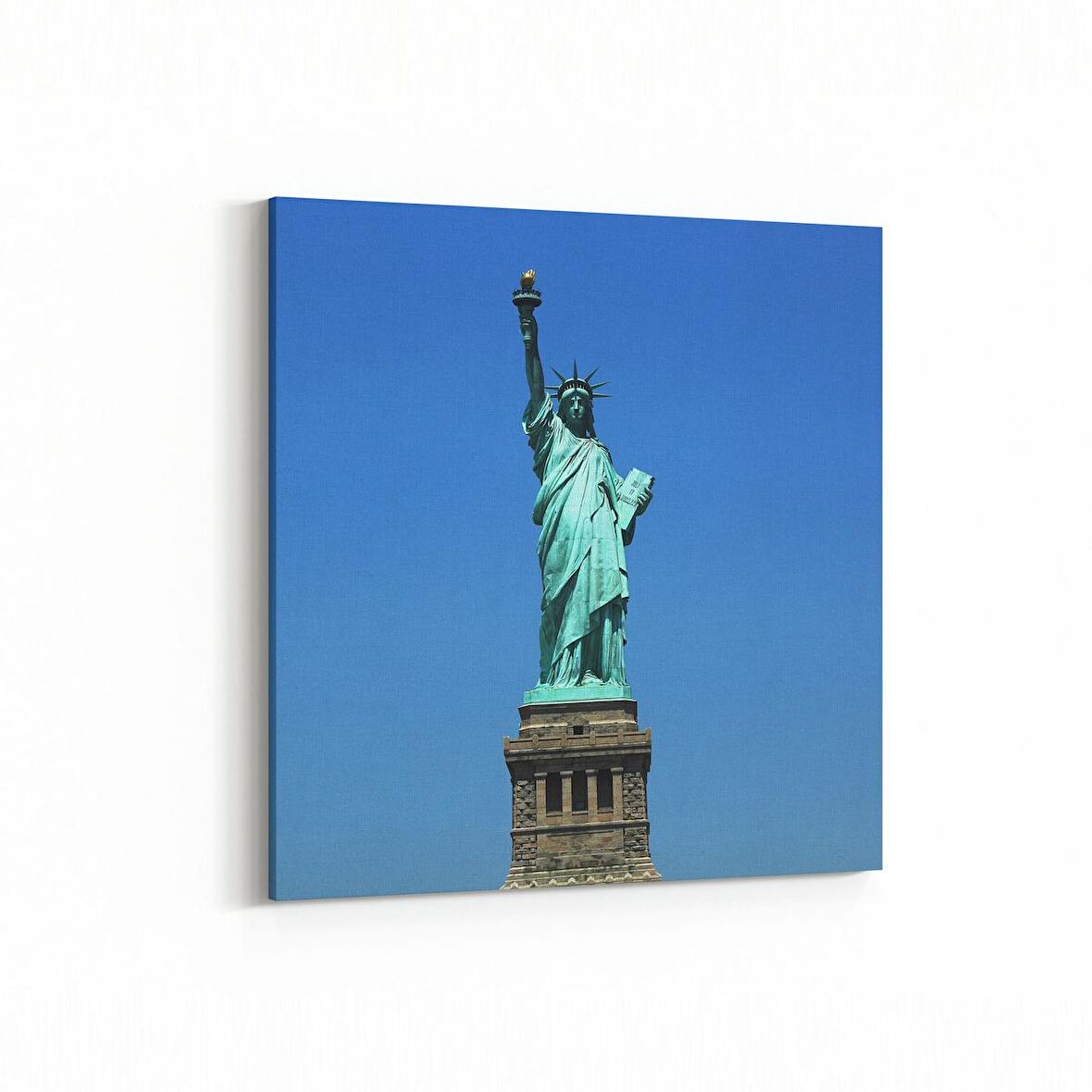 Olla 18127K Yapı Görseli Kare Kanvas Tablo (Ölçü: 30X30)