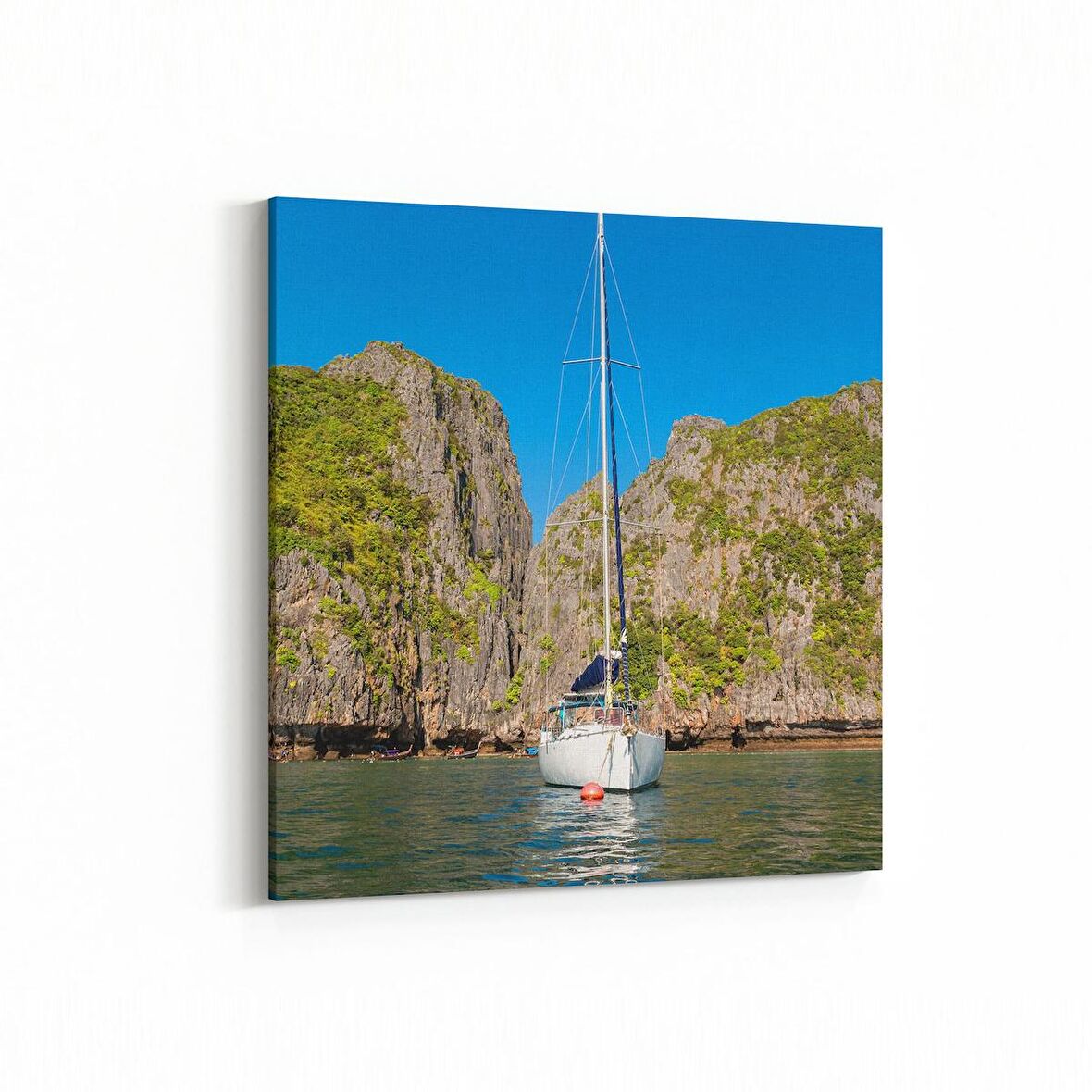 Olla 12255K Araç Görseli Kare Kanvas Tablo (Ölçü: 60X60)