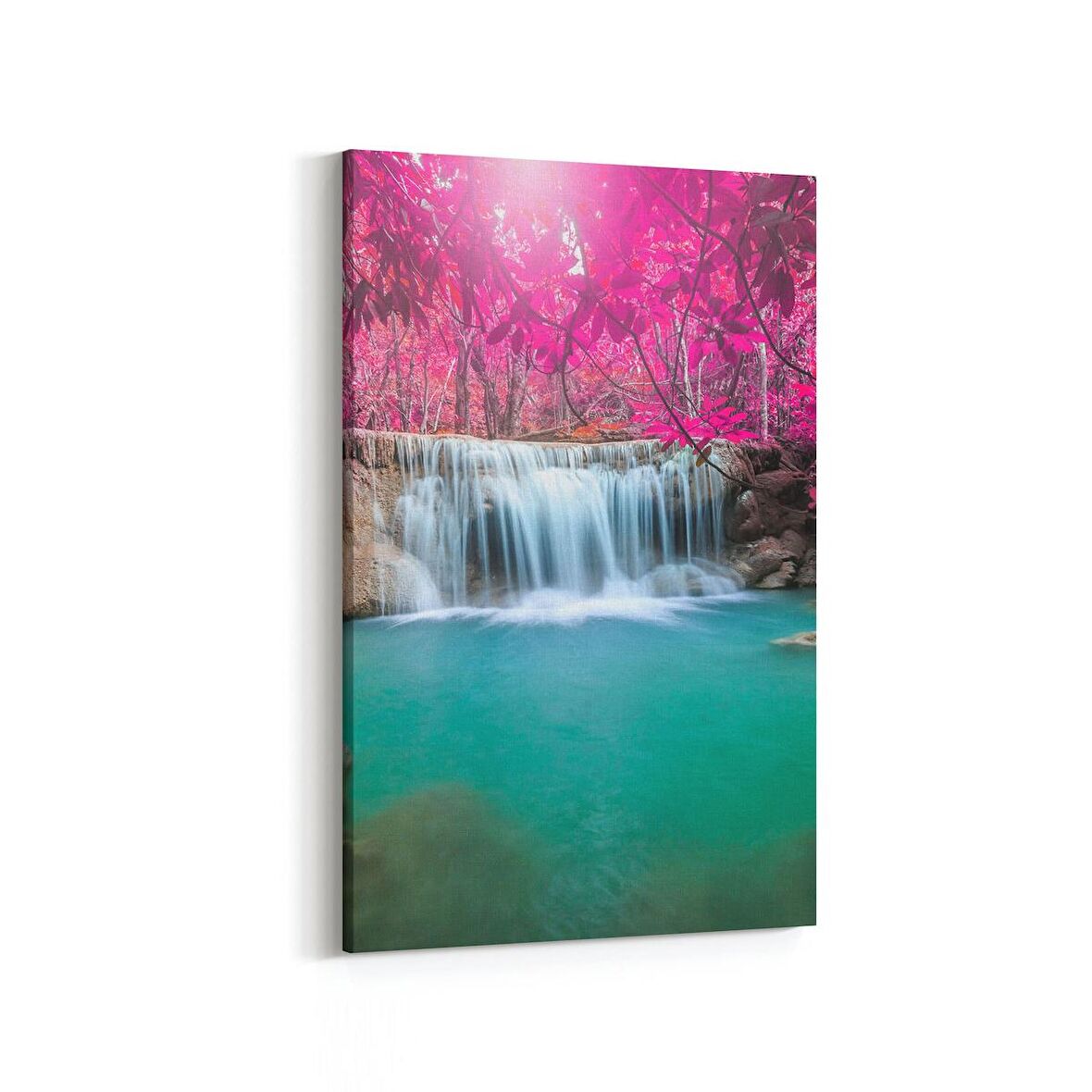 Olla 13751D Doğa / Manzara Görseli Dikey Kanvas Tablo (Ölçü: 60X90)