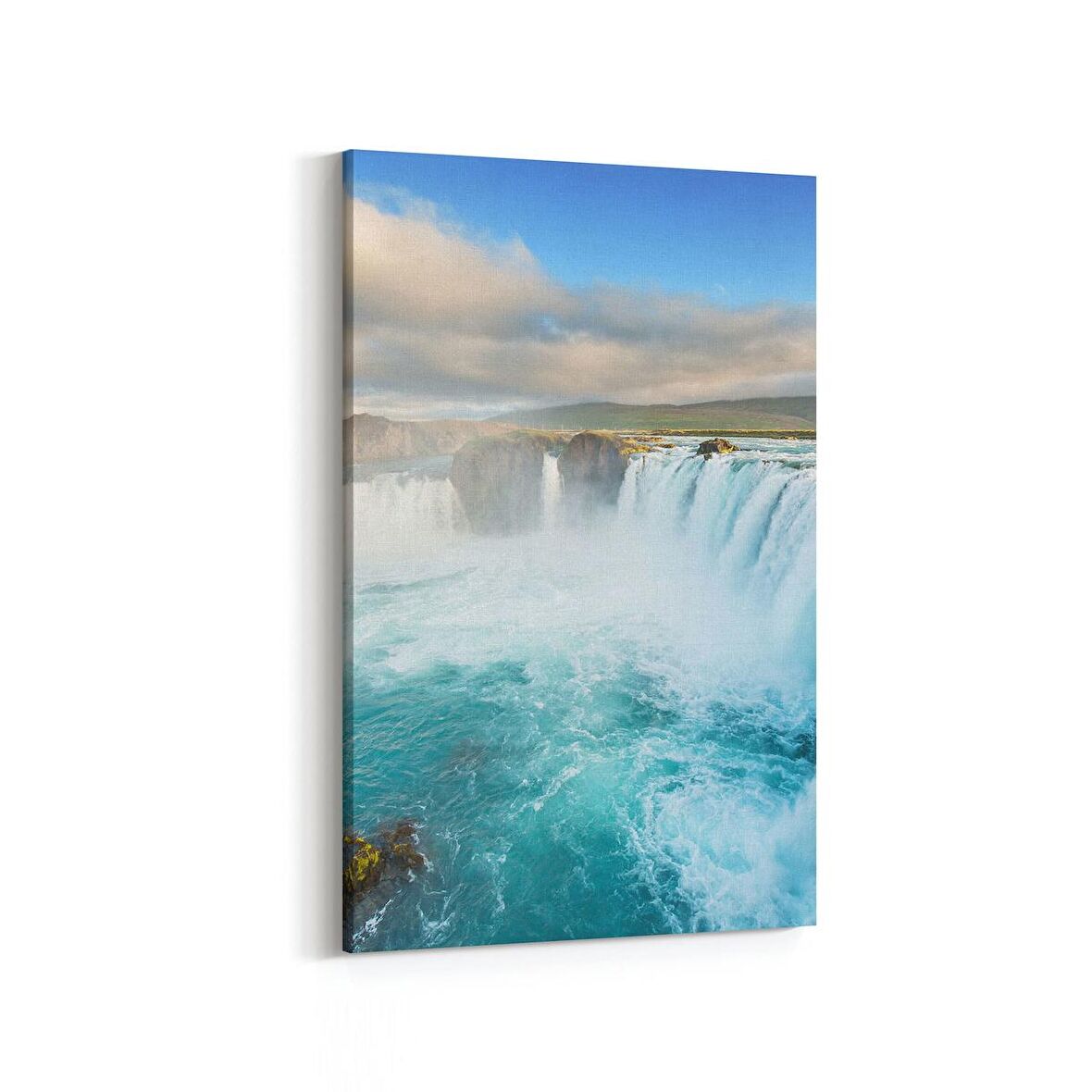 Olla 13399D Doğa / Manzara Görseli Dikey Kanvas Tablo (Ölçü: 60X90)