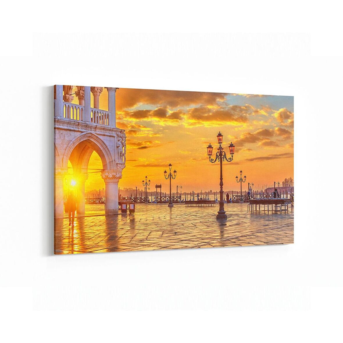 Olla 18270Y Yapı Görseli Yatay Kanvas Tablo (Ölçü: 90X60)