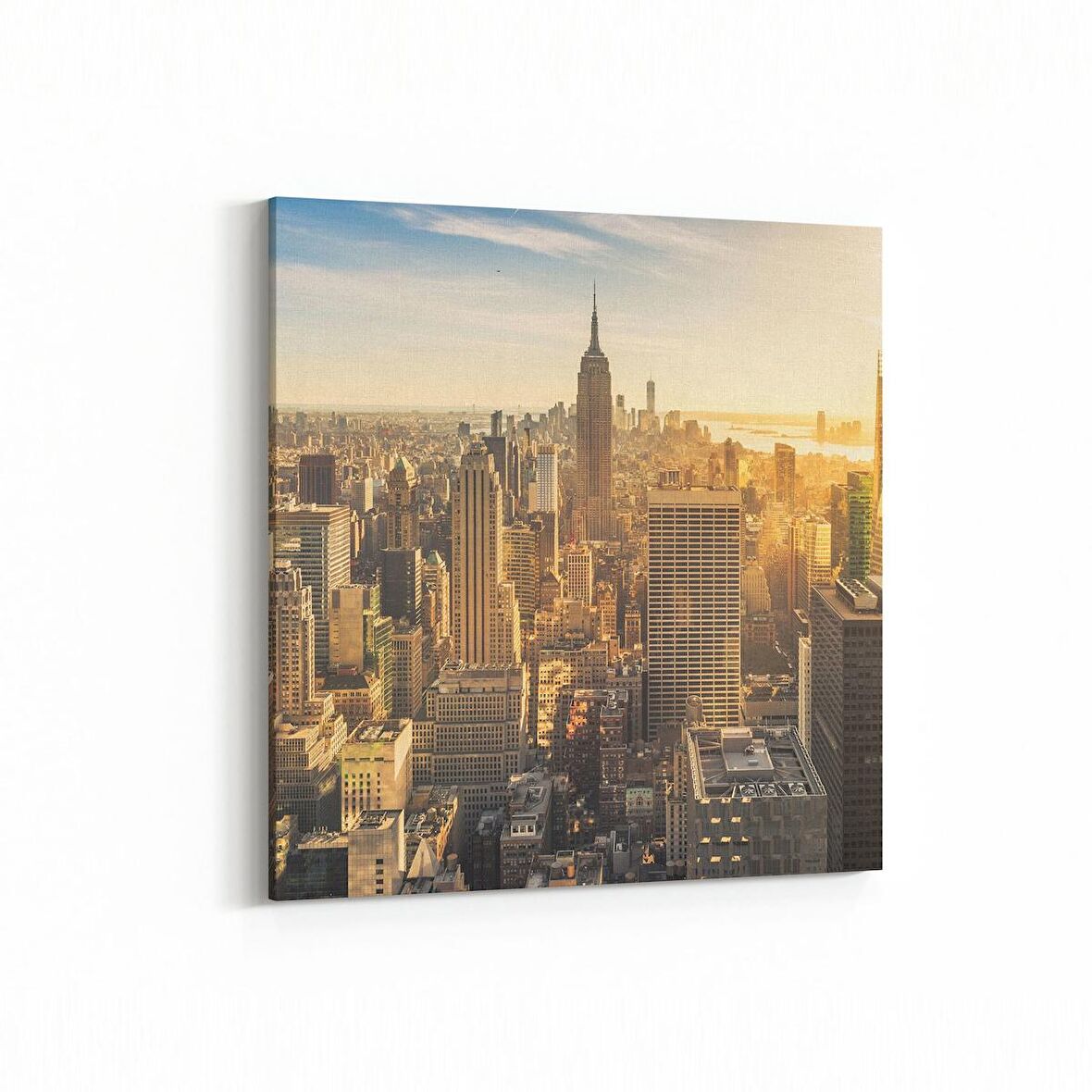 Olla 18671K Yapı Görseli Kare Kanvas Tablo (Ölçü: 30X30)