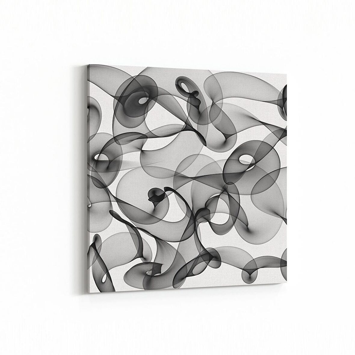 Olla 10175K Abstract Görsel Kare Kanvas Tablo (Ölçü: 30X30)