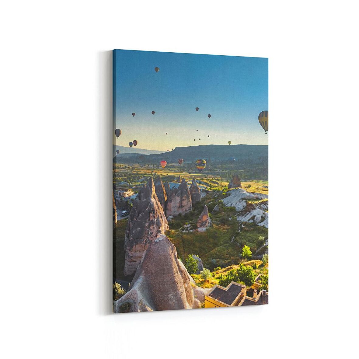 Olla 13947D Doğa / Manzara Görseli Dikey Kanvas Tablo (Ölçü: 60X90)
