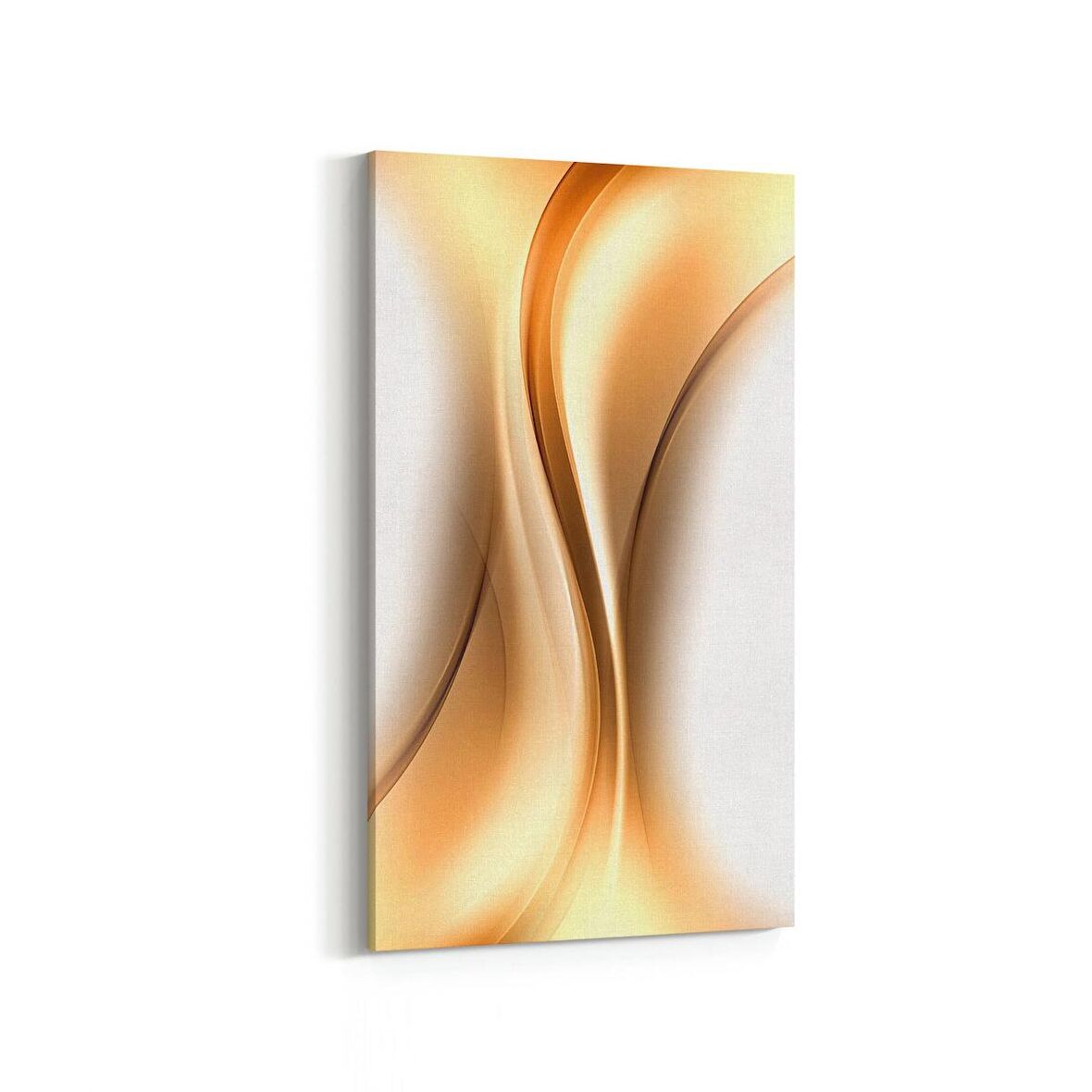 Olla 10191DD Abstract Görsel Dikey Dar Kanvas Tablo (Ölçü: 40X80)