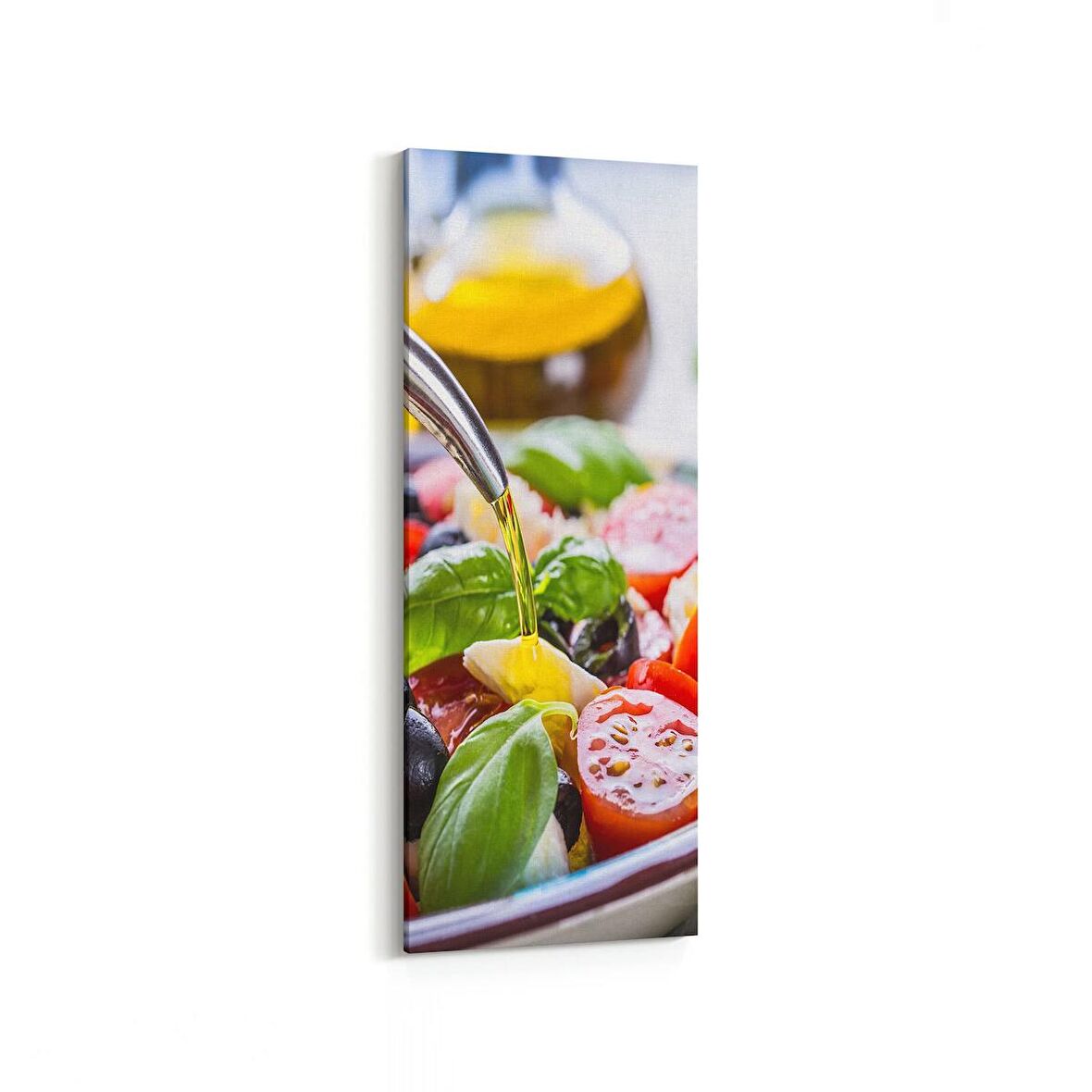 Olla 15149DI Gıda Görseli Dikey İnce Kanvas Tablo (Ölçü: 40X120)